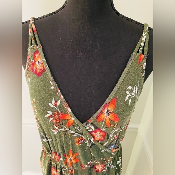 Persaya V Neck Floral Maxi Sundress Size XL - Picture 6 of 11